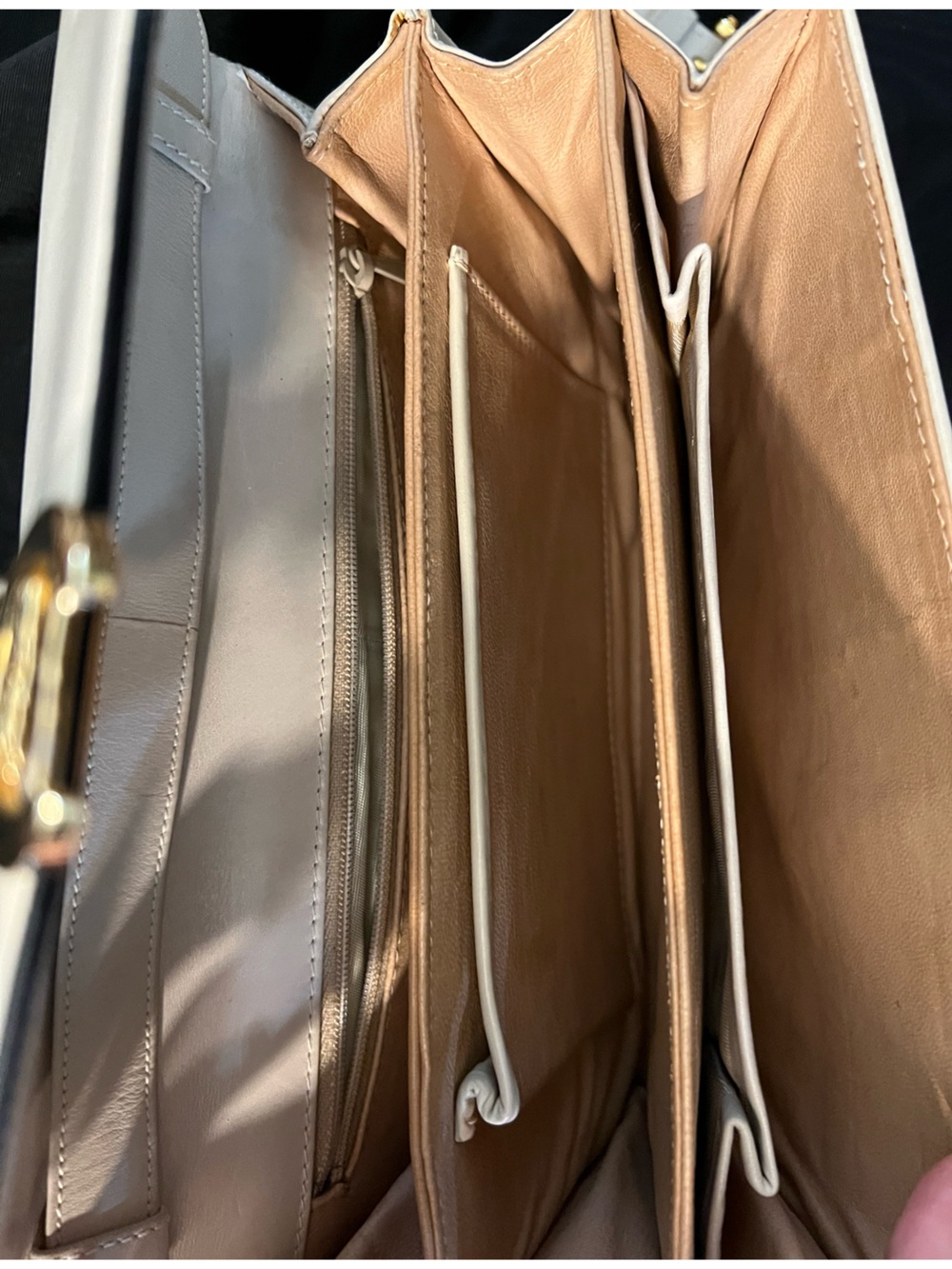 Rare-Celine 👍1970s 2-way classic carriage clutch/shoulderBag 👀 all pics/read… - Picture 13 of 16